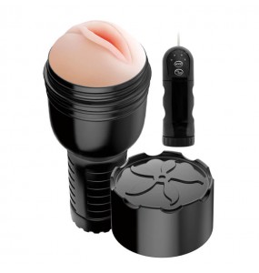 BAILE - Pink Lady FlashLight Masturbator (Battery - Black)